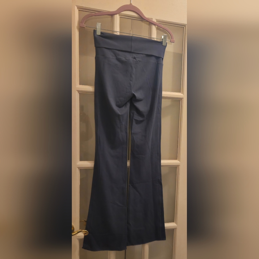 SKIMS!! Cotton Jersey Fold Over Flare Pants- In HARBOR!! - Picture 8 of 8